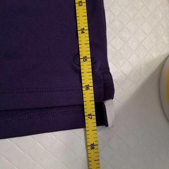 Tek Gear RN 73277 Women Purple Sleeveless Top White Trim Size 2X - Picture 5 of 7